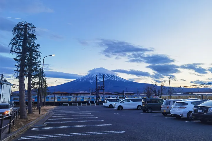 Mount Fuji from Kawaguchiko, Yamanashi