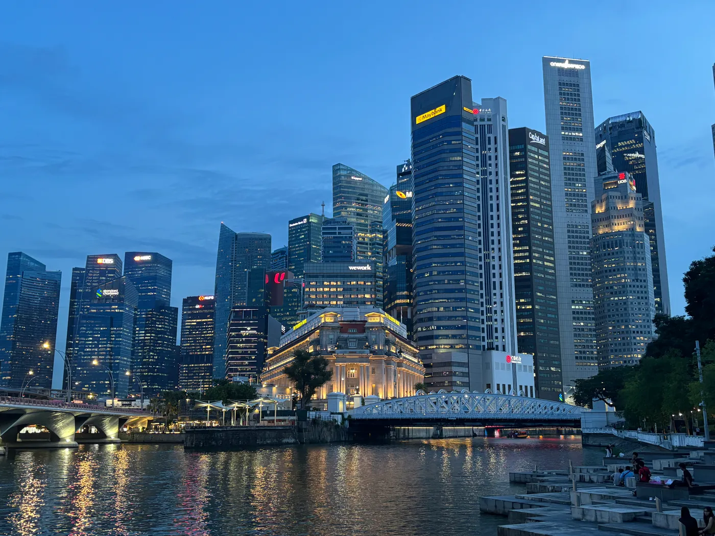 Blue hour of Downtown